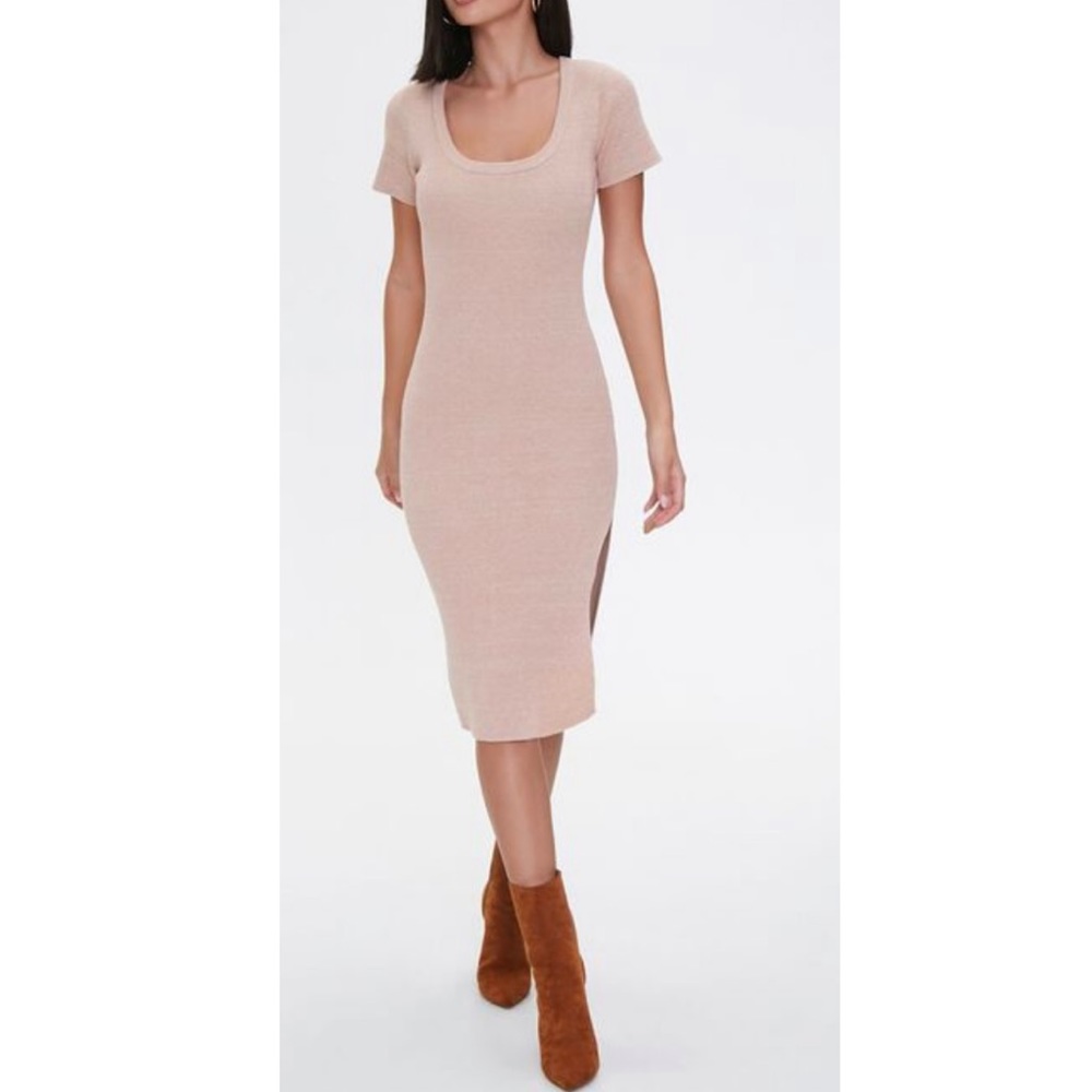 Forever 21 Heathered Bodycon Knit Dress